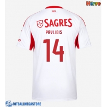 Fotballdrakt Herre Benfica Vangelis Pavlidis #14 Tredjedrakt 2025-26 Kortermet